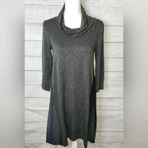 Anthropologie mixed media dress size small